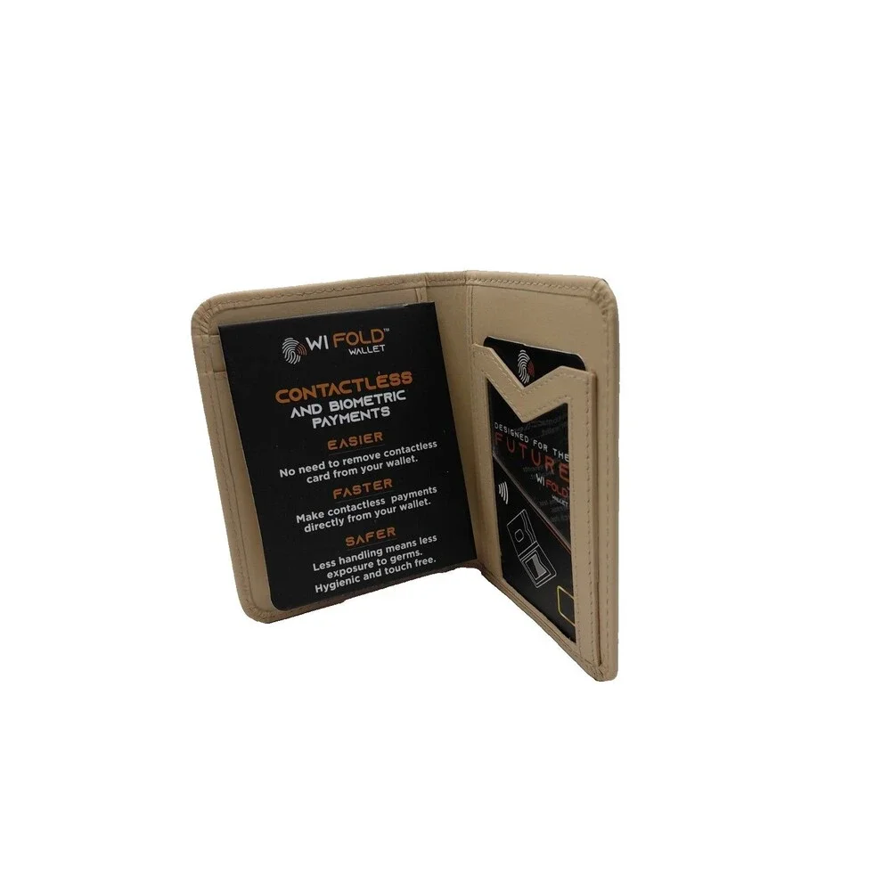 Layered RFID Wi Fold Wallet
